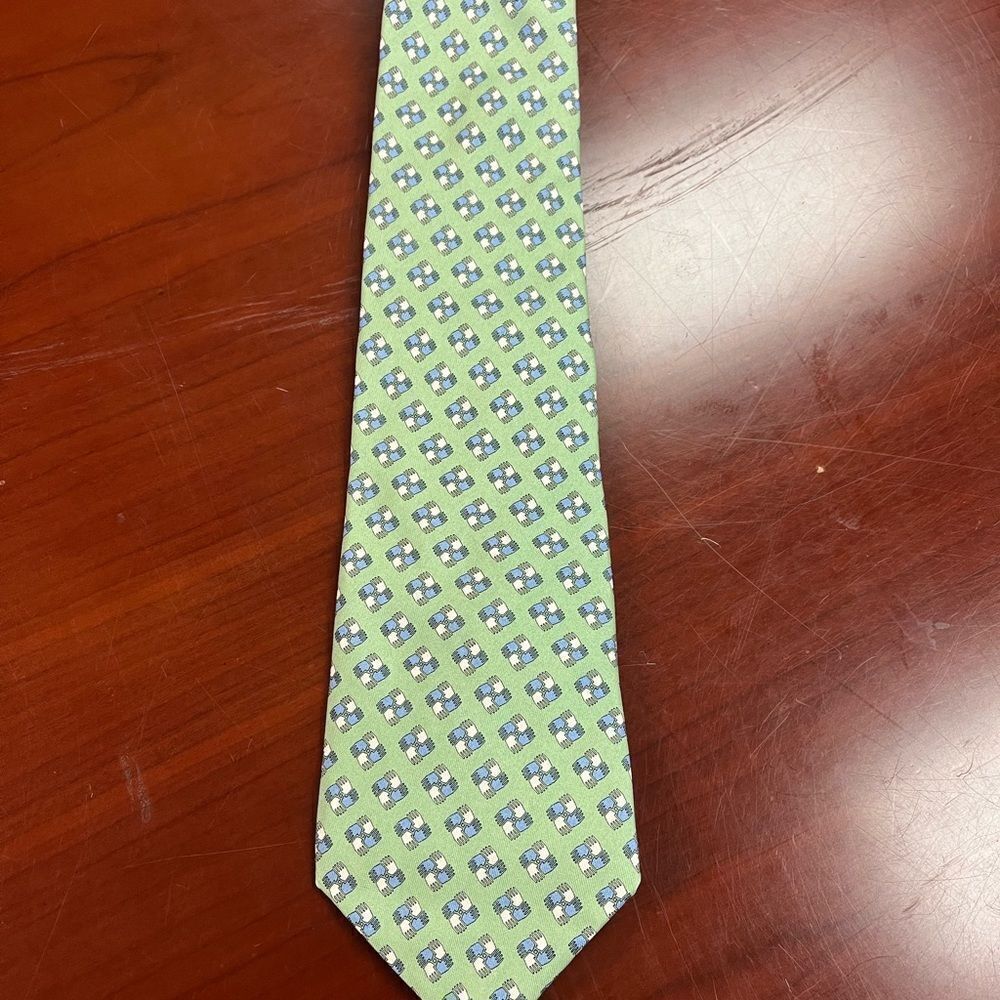 Vineyard Vines Custom Collection Oppenheimer Funds Silk Neck Tie EUC